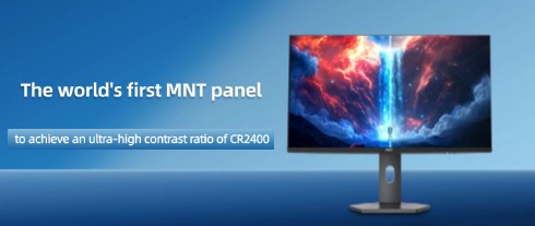 Breakthrough Innovation! HKC Achieves Synergistic Upgrade of Ultra-High Contrast Ratio and Green Manufacturing for the World's First MNT Panel